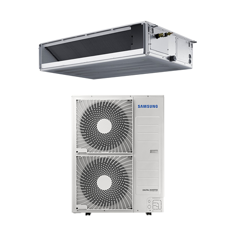 Climatisation gainable Moyenne Pression HEE, 11.2 kWatts Triphasé R32 Climatisation gainable Moyenne Pression HEE, 11.2 kWatts Triphasé R32