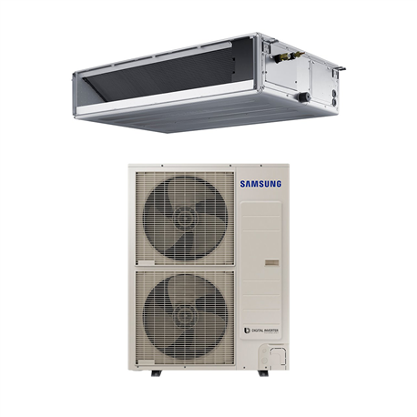 Climatisation gainable Moyenne Pression, 15.5 kWatts Monophasé R32