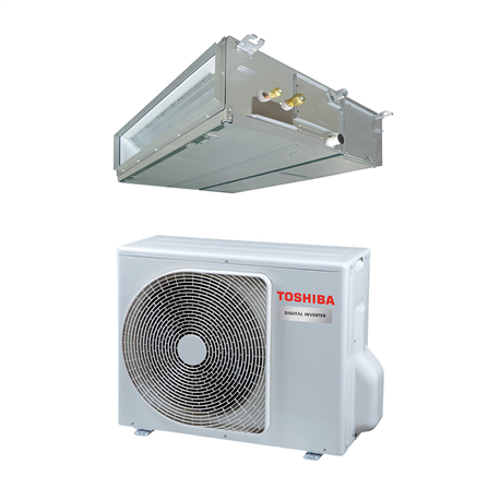 Climatisation gainable Compact Digital Inverter Série 1, 9 kWatts Monophasé R32 Climatisation gainable Compact Digital Inverter Série 1, 9 kWatts Monophasé R32