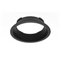 Collerette basse luminance noire Ø226 x 25 mm pour Downlight LED CYNIUS