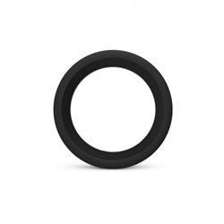 Collerette incurvée noire Ø226 x 25 mm pour Downlight LED CYNIUS