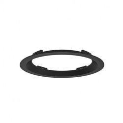 Collerette incurvée noire Ø226 x 25 mm pour Downlight LED CYNIUS