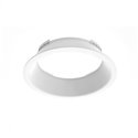 Collerette basse luminance blanche Ø226 x 25 mm pour Downlight LED CYNIUS