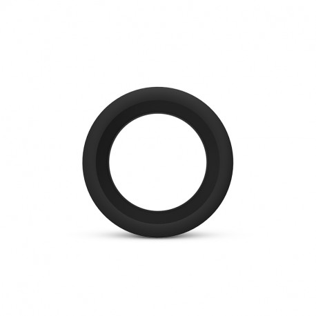 Collerette incurvée noire Ø176 x 25 mm pour Downlight LED CYNIUS
