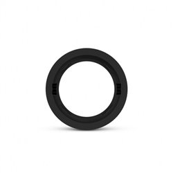 Collerette incurvée noire Ø176 x 25 mm pour Downlight LED CYNIUS