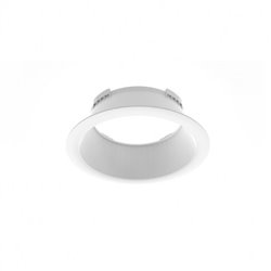 Collerette basse luminance blanche Ø176 x 25 mm pour Downlight LED CYNIUS
