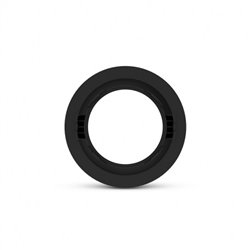 Collerette incurvée noire Ø146 x 25 mm pour Downlight LED CYNIUS