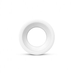 Collerette basse luminance blanche Ø146 x 25 mm pour Downlight LED CYNIUS