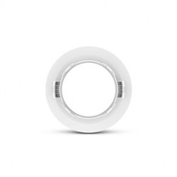 Collerette incurvée blanche Ø146 x 25 mm pour Downlight LED CYNIUS