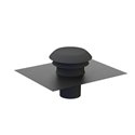 Chapeau de toiture Rond Ardoise ø125 mm Plastique