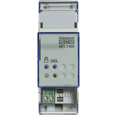 Module de scénarios MyHOME 2 modules volet roulant et lumière F420