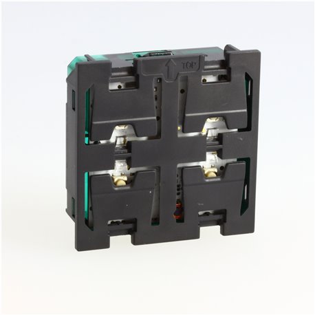 Commande 1 ou 2 fonctions Living Now pour lumières ou volets MyHOME_Up 2 modules BTK4652M2