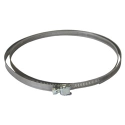 Lot De 2 Colliers De Serrage Renforcés Acier Galvanisé - Diamètre Réglable 86-91 Mm - Pour Tuyaux, Industrie, Automobile