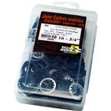Lot de 50 joints collet mobile (bague inox + Lot de 50 joints) en boîte 28500 écrou Ø 3/8" mm, Ø tube 8 mm