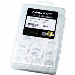 Lot de 50 joints PTFE pur vierge 28705 Ø 1 1/4" mm