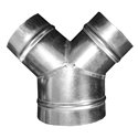 Culotte 45° sans joint Ø125mm