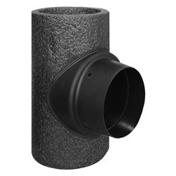 Conduit Ø 125mm rigide isolé en mousse de polyéthylène, Unelvent 810100  barre de 2 x 1m livrée avec 1 raccord mâle Ø 125mm : 77,40 € Seulement !