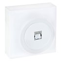 Prise RJ45 UTP Cat6 Blanc