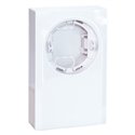 Cadre Fonction simple 1 poste H16 mm Blanc