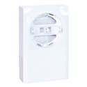 Cadre Fonction double 1 poste H16 mm Blanc