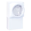 Cadre 1 poste H22 mm pour autres fonctions Blanc