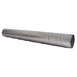 Conduit spiralé CMS Longueur 3000mm Ø100mm acier galva