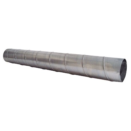 Conduit spiralé CMS Longueur 3000mm Ø100mm acier galva Conduit spiralé CMS Longueur 3000mm Ø100mm acier galva