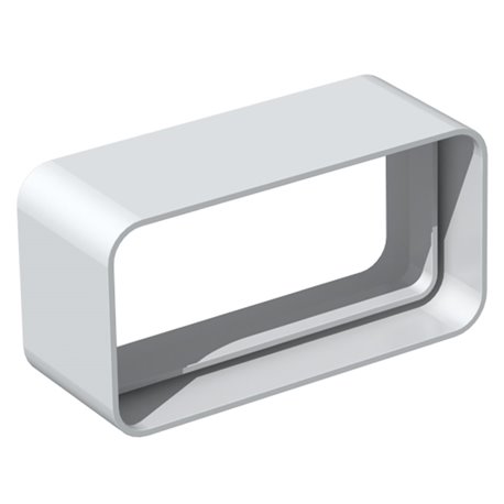 Manchon Droit rectangulaire sans joint 40x110mm