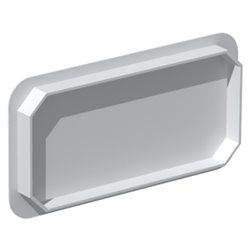 Bouchon Rectangulaire 55x110 mm