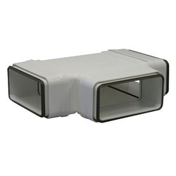 Té Horizontal rectangulaire avec joint 55x110 mm