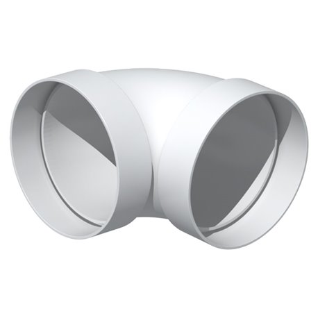 Coude 90° Circulaire ø100 mm sans joint
