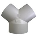 Dérivation PVC Ø150 mm x 1 Ø125x2
