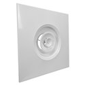 Diffuseur circulaire à jet réglable carré Ø160 mm