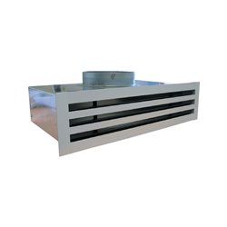 Diffuseur linéaire à fentes réglables Aluminium 2 fentes L1135 mm