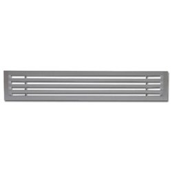 Diffuseur linéaire à fentes réglables Aluminium 4 fentes L535 mm