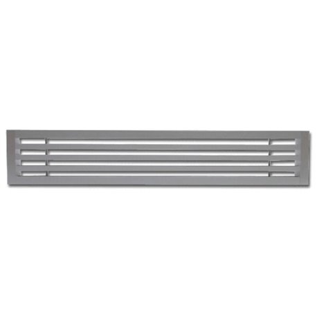 Diffuseur linéaire à fentes réglables Aluminium 4 fentes L535 mm Diffuseur linéaire à fentes réglables Aluminium 4 fentes L535 mm