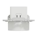 Prise RJ45 CPL Odace compatible standard HPAV S520490 Blanc 