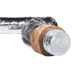Gaine souple isolée ECOSOFT Ø 100 mm