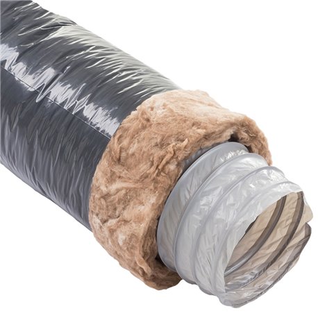 Conduit souple isolé Ø160 mm 50mm L10 m