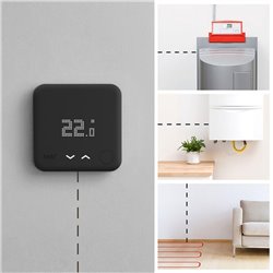 Pack thermostat filaire Black Edition avec tête Basic Duo Pack STKit-B-SRT2