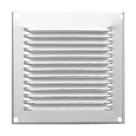 Grille de prise et rejet d'air Aluminium Ø 100mm