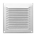 Grille de prise et rejet d'air Aluminium Ø 100mm