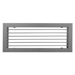 Grille de soufflage et de reprise Aluminium Simple déflection 600x300 mm