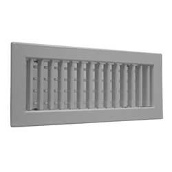 Grille de soufflage et de reprise Aluminium Double déflection 400x150 mm