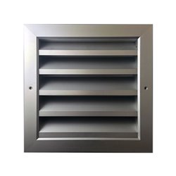 Grille extérieure avec porte filtre 1000x1000 mm pas de 50 mm