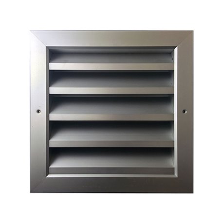 Grille extérieure avec porte filtre 400x400 mm pas de 50 mm Grille extérieure avec porte filtre 400x400 mm pas de 50 mm
