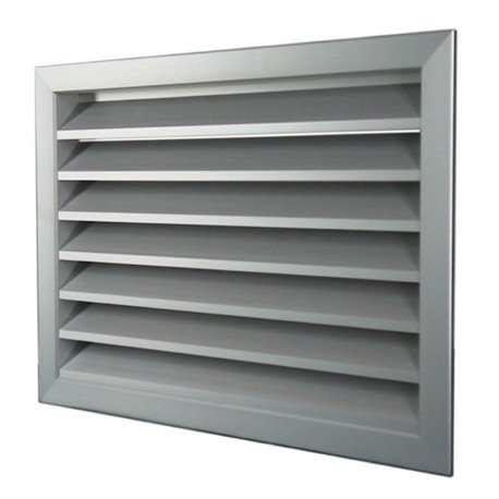 Grille de facade extérieure pas de 50 mm 1000x400 mm