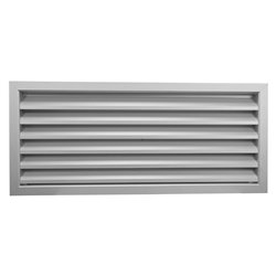 Grille de facade extérieure pas de 25 mm 200x100 mm
