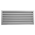 Grille de facade extérieure pas de 25 mm 200x100 mm