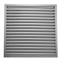 Grille de facade extérieure pas de 25 mm 150x150 mm